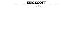 Desktop Screenshot of ericscottphoto.com